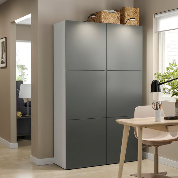 Delta cabinet with Doors, 120x42x193cm