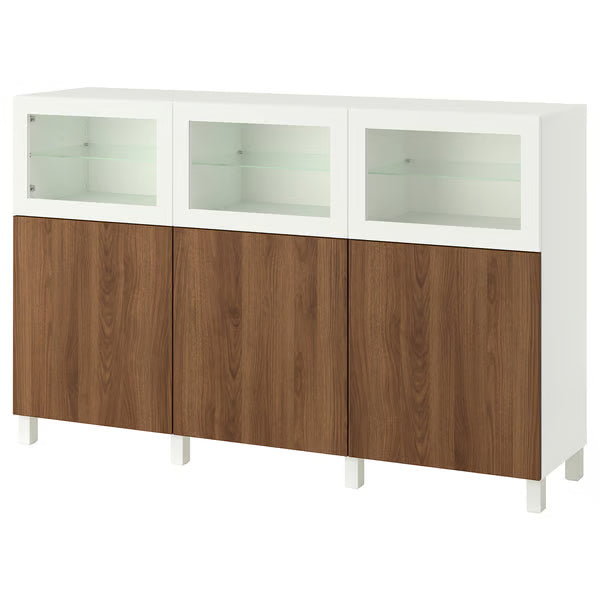 Delta buffet glass cabinet, 180x42x112cm
