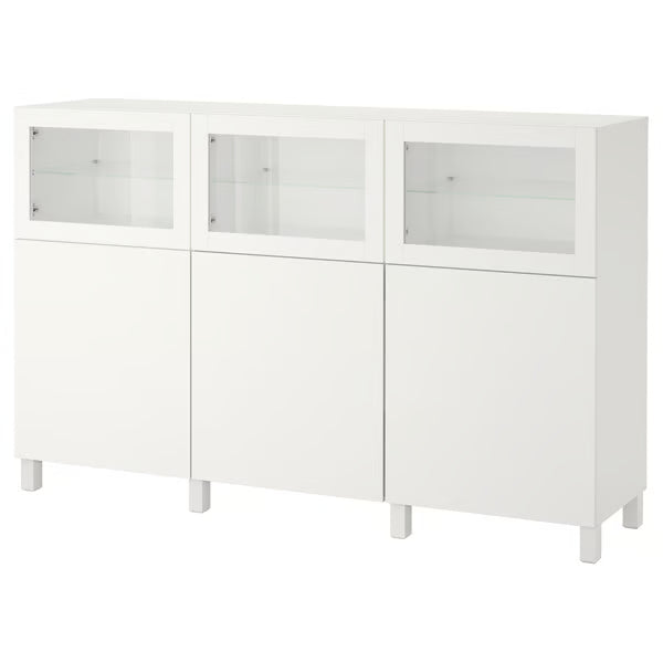 Delta buffet glass cabinet, 180x42x112cm