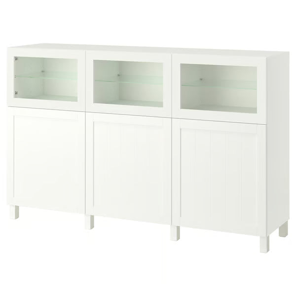 Delta buffet glass cabinet, 180x42x112cm