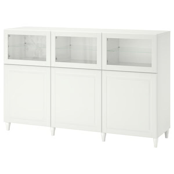 Delta buffet glass cabinet, 180x42x112cm