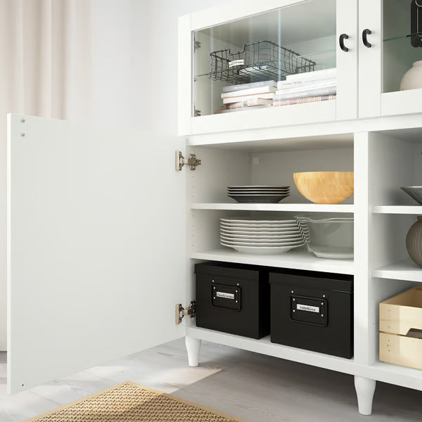Delta buffet glass cabinet, 180x42x112cm