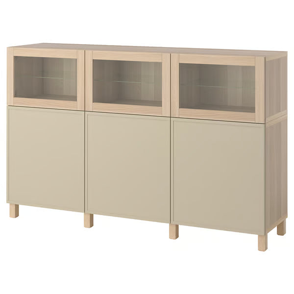 Delta buffet glass cabinet, 180x42x112cm