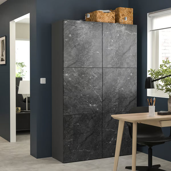 Delta cabinet with Doors, 120x42x193cm