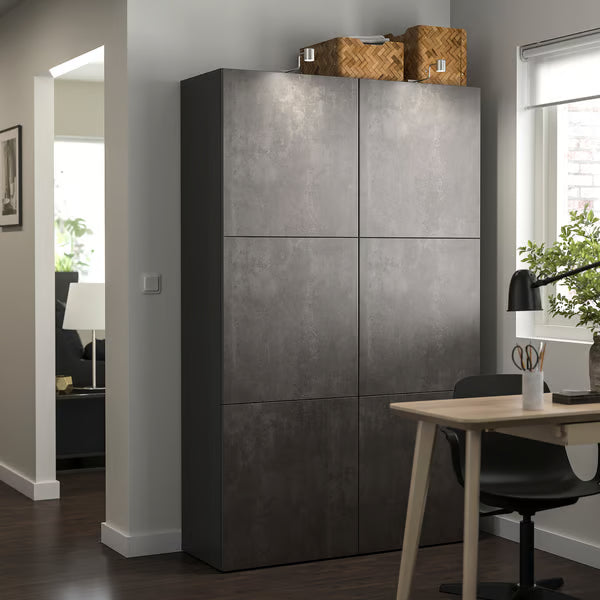 Delta cabinet with Doors, 120x42x193cm