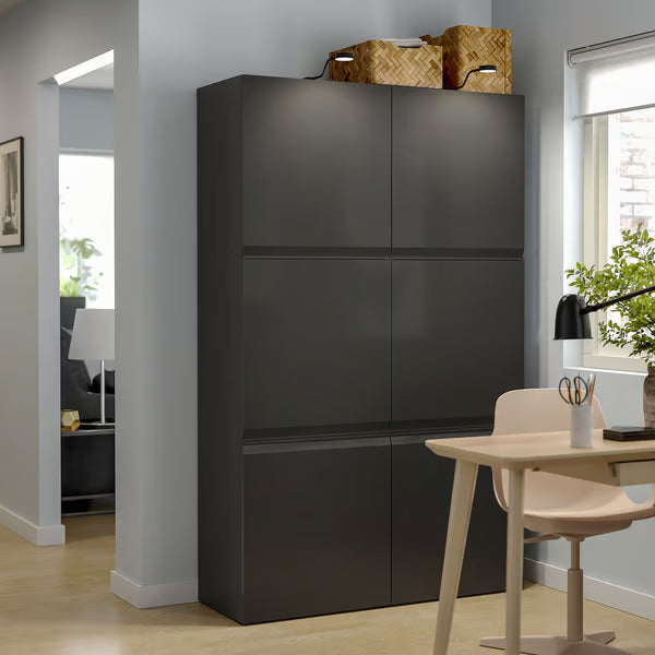 Delta cabinet with Doors, 120x42x193cm