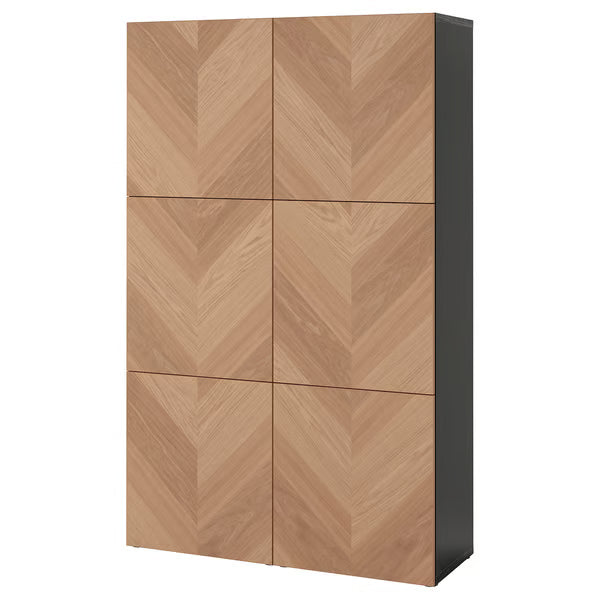 Delta cabinet with Doors, 120x42x193cm