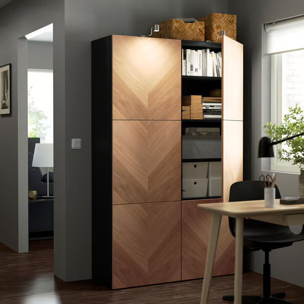 Delta cabinet with Doors, 120x42x193cm
