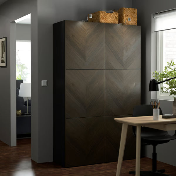 Delta cabinet with Doors, 120x42x193cm