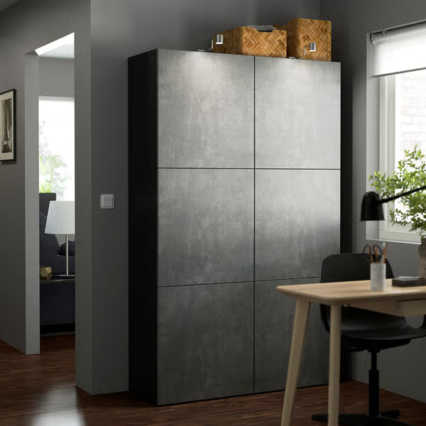 Delta cabinet with Doors, 120x42x193cm