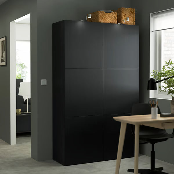 Delta cabinet with Doors, 120x42x193cm