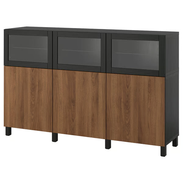 Delta buffet glass cabinet, 180x42x112cm