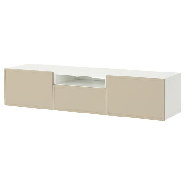 Delta Hanged TV unit 2 Doors & 1 Drawer, 180x42x39cm