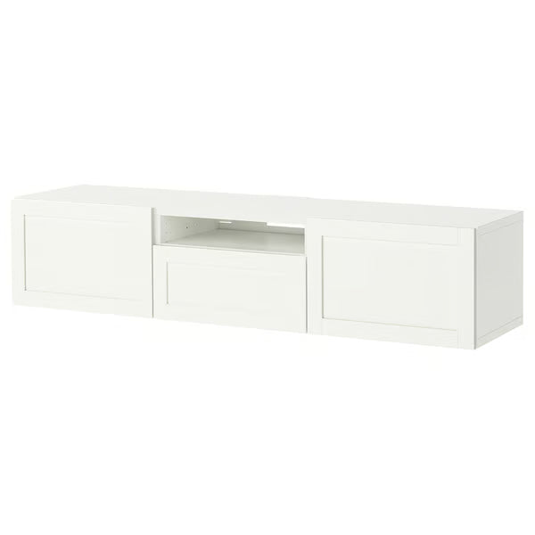 Delta Hanged TV unit 2 Doors & 1 Drawer, 180x42x39cm