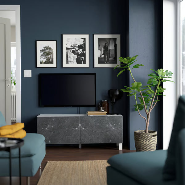 Delta TV  cabinet with 2 Doors, 120x42x48cm