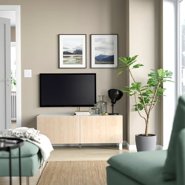 Delta TV  cabinet with 2 Doors, 120x42x48cm