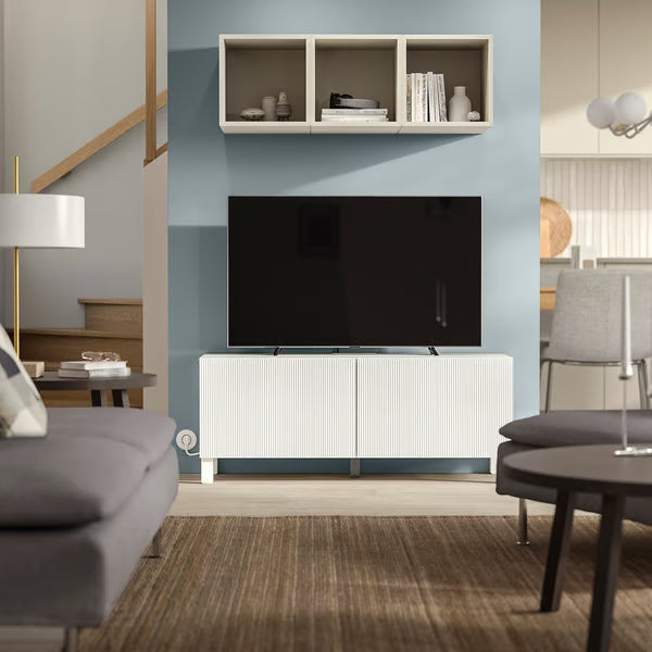 Delta TV  cabinet with 2 Doors, 120x42x48cm