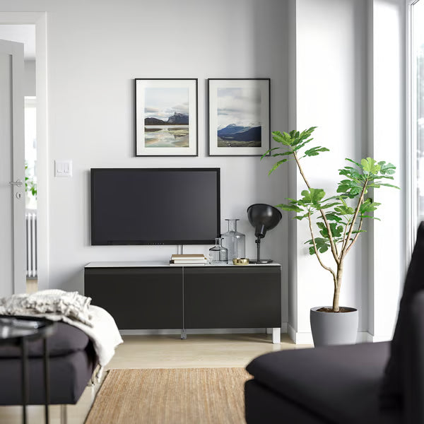 Delta TV  cabinet with 2 Doors, 120x42x48cm