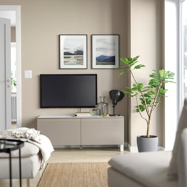 Delta TV  cabinet with 2 Doors, 120x42x48cm