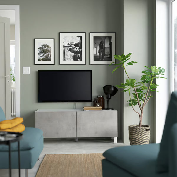 Delta TV  cabinet with 2 Doors, 120x42x48cm
