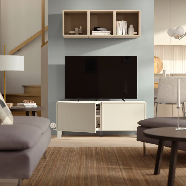 Delta TV  cabinet with 2 Doors, 120x42x48cm