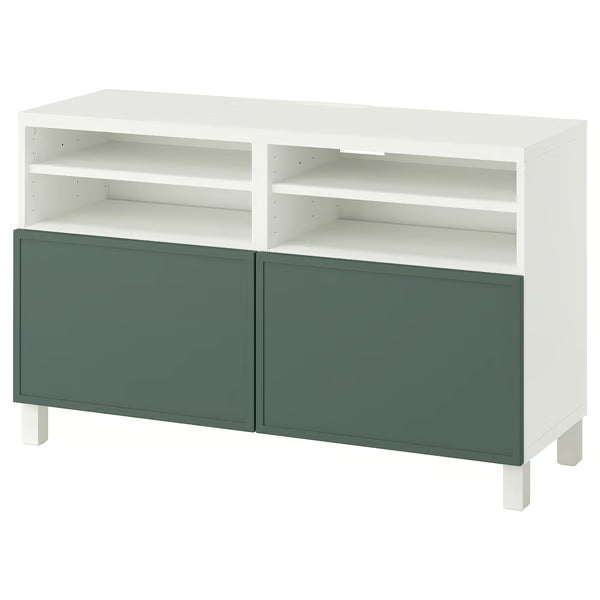 Delta TV media console with 2 Doors/2 Shelves, 120x42x74cm