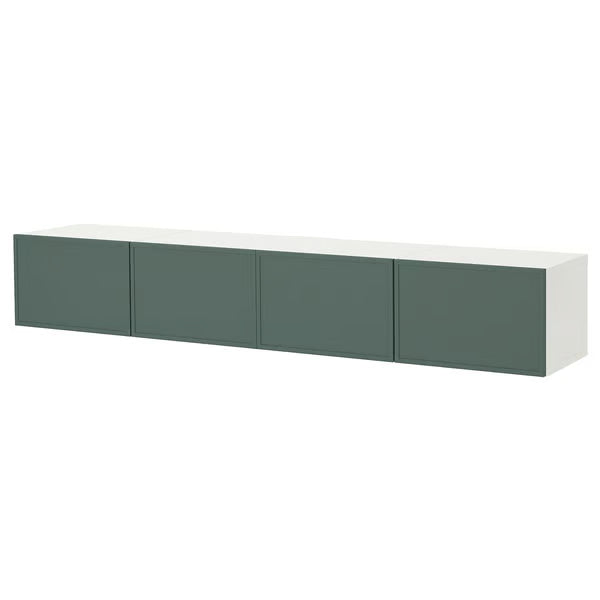 Delta Hanged TV cabinet With 4 Doors, 240x42x38cm