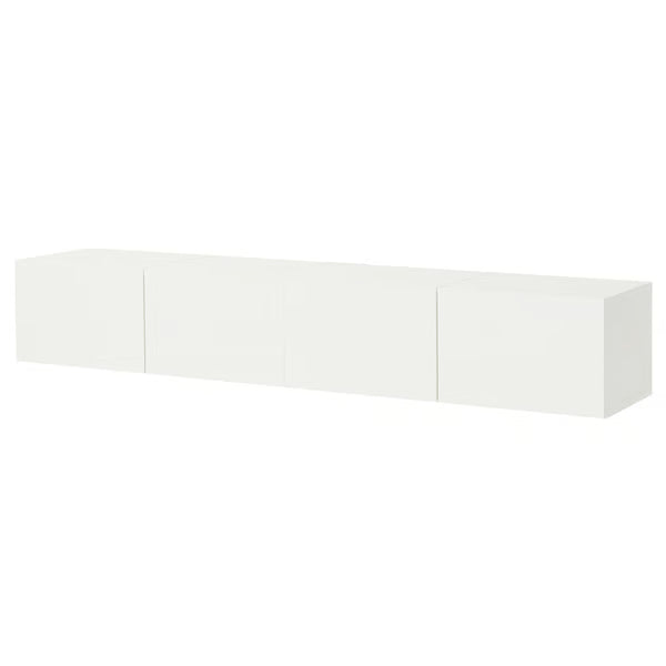 Delta Hanged TV cabinet With 4 Doors, 240x42x38cm
