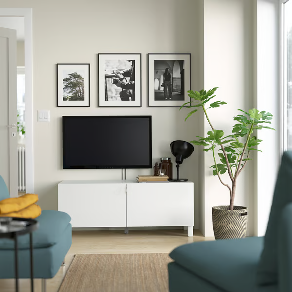 Delta TV  cabinet with 2 Doors, 120x42x48cm
