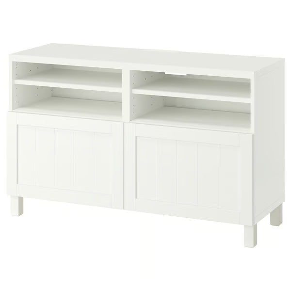 Delta TV media console with 2 Doors/2 Shelves, 120x42x74cm