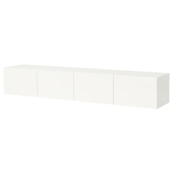 Delta Hanged TV cabinet With 4 Doors, 240x42x38cm