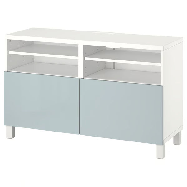 Delta TV media console with 2 Doors/2 Shelves, 120x42x74cm