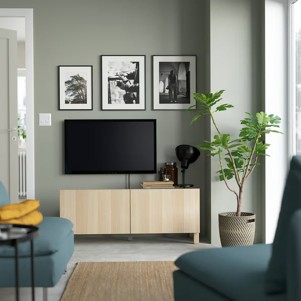 Delta TV  cabinet with 2 Doors, 120x42x48cm