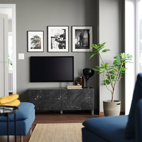 Delta TV  cabinet with 2 Doors, 120x42x48cm