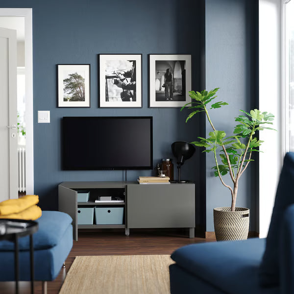 Delta TV  cabinet with 2 Doors, 120x42x48cm