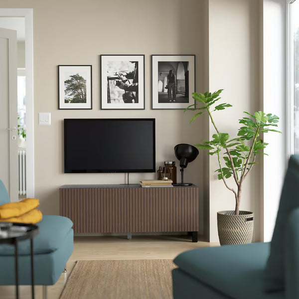 Delta TV  cabinet with 2 Doors, 120x42x48cm