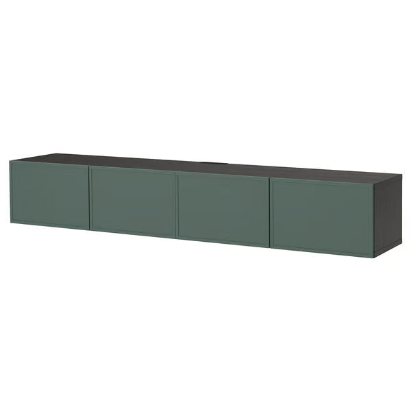 Delta Hanged TV cabinet With 4 Doors, 240x42x38cm
