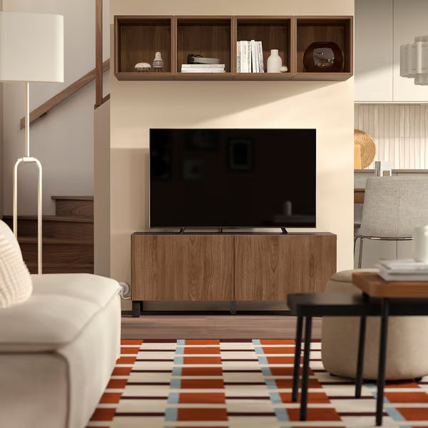 Delta TV  cabinet with 2 Doors, 120x42x48cm