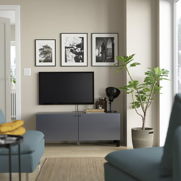 Delta TV  cabinet with 2 Doors, 120x42x48cm
