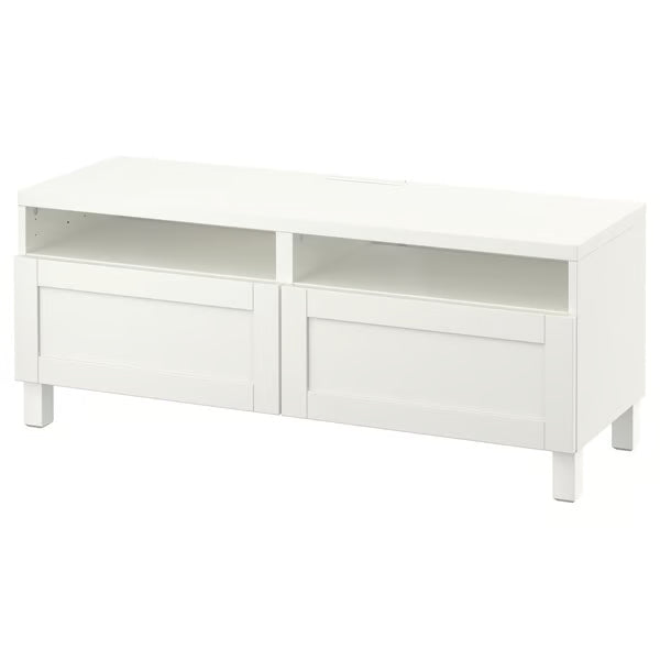 Delta TV console with 2 Drawers I,120x42x48cm