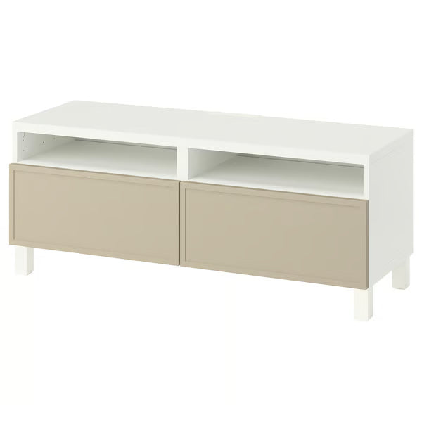 Delta TV console with 2 Drawers II,120x42x48cm