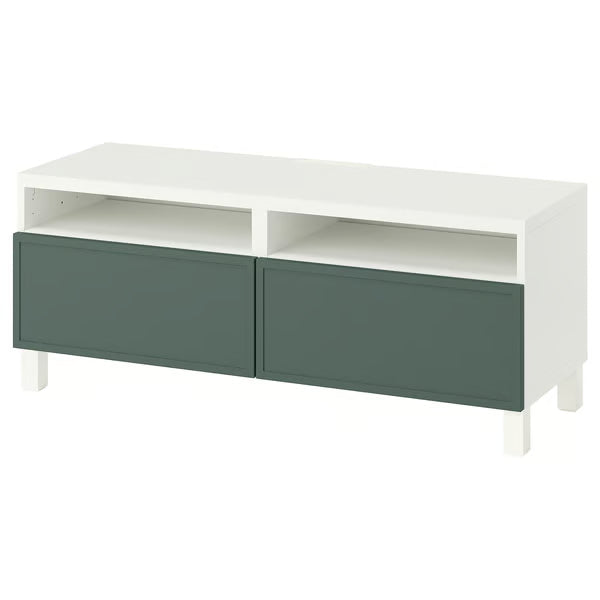 Delta TV console with 2 Drawers II,120x42x48cm