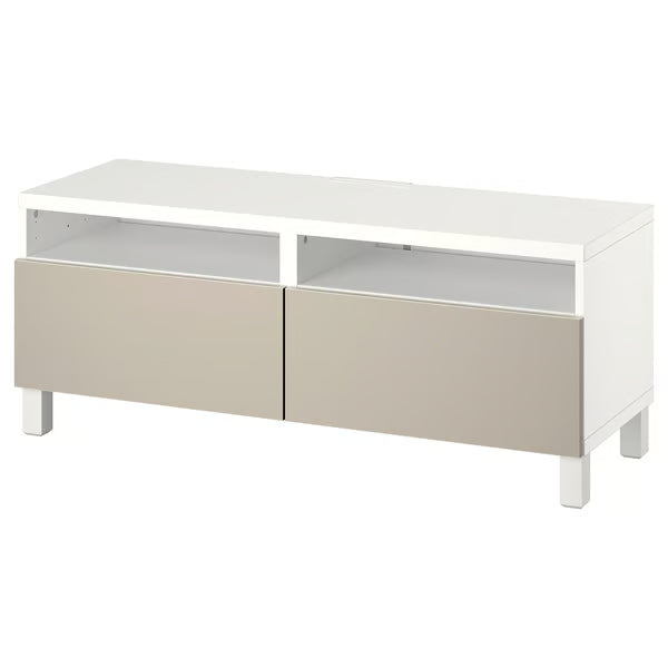 Delta TV console with 2 Drawers I,120x42x48cm