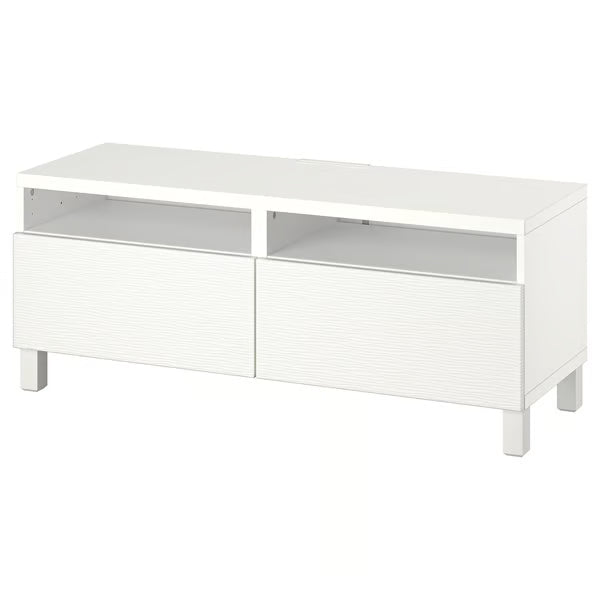 Delta TV console with 2 Drawers II,120x42x48cm