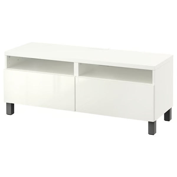 Delta TV console with 2 Drawers I,120x42x48cm