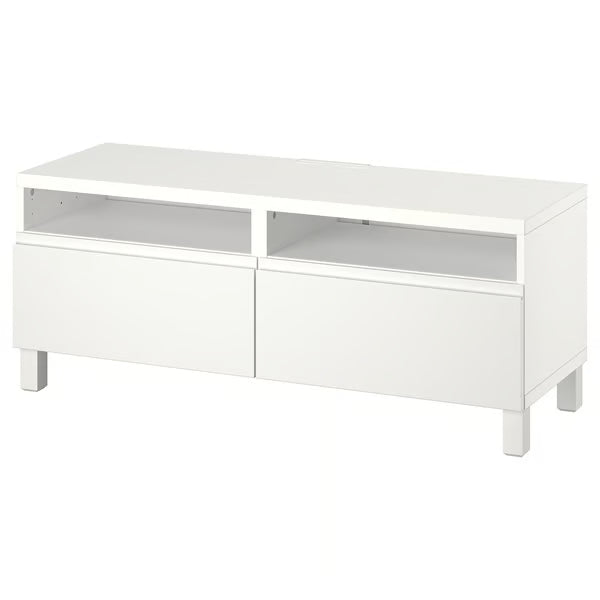 Delta TV console with 2 Drawers II,120x42x48cm