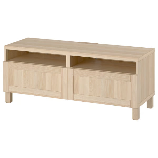 Delta TV console with 2 Drawers I,120x42x48cm