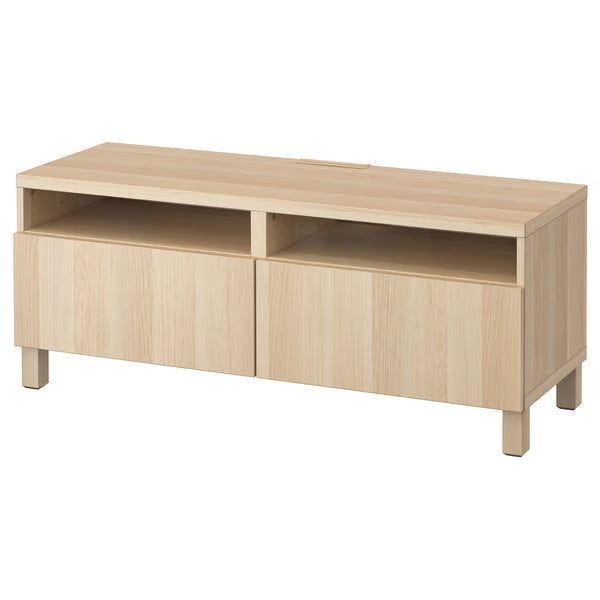 Delta TV console with 2 Drawers I,120x42x48cm