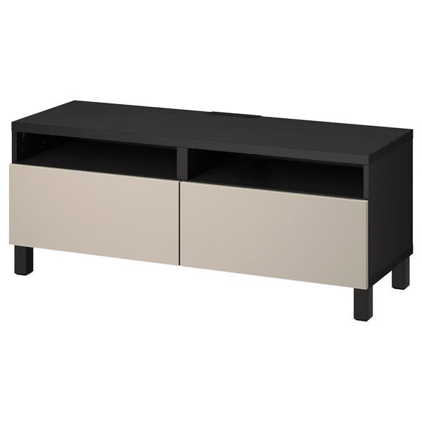 Delta TV console with 2 Drawers I,120x42x48cm