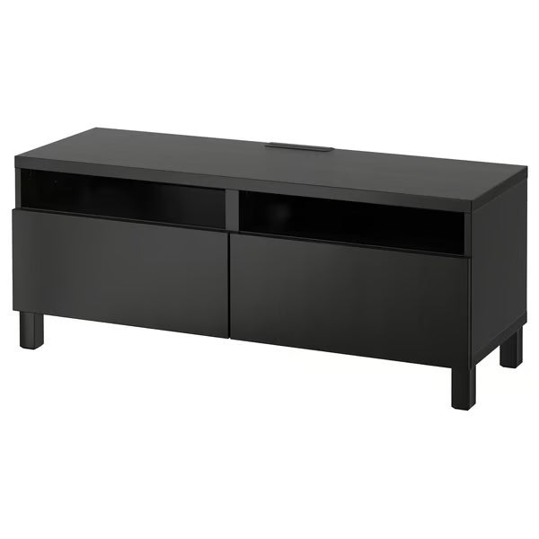 Delta TV console with 2 Drawers I,120x42x48cm